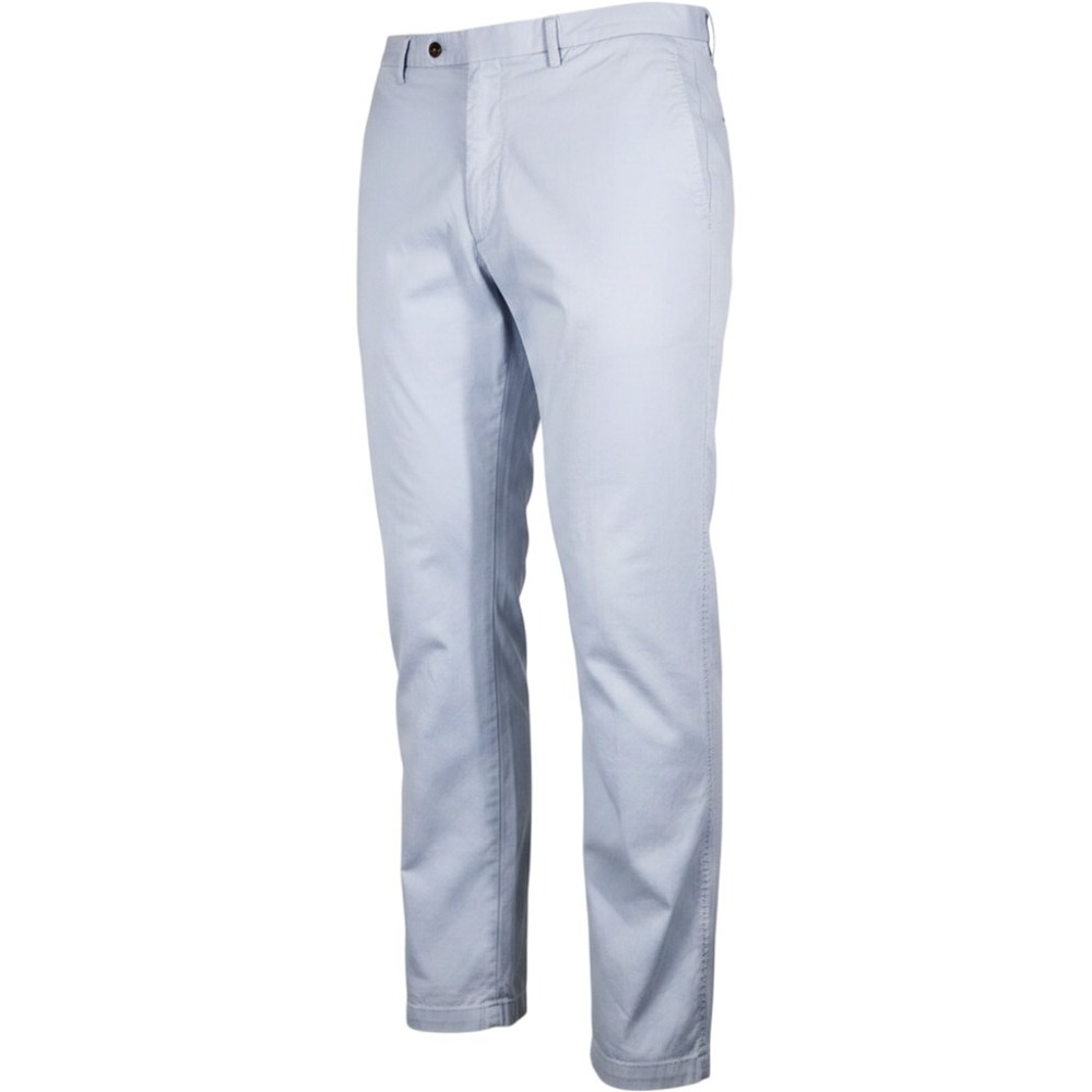 Sid Mashburn Chino Pants Mens 42x30 Blue Classic Fit Cotton Cuffed Robins Egg